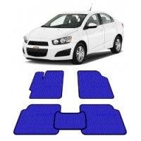 Автоковрики EVA  для CHEVROLET Aveo (Т300) от 2012 года выпуска