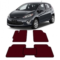 Автоковрики EVA  для Ford Fiesta VI 2015 года выпуска хэчбек