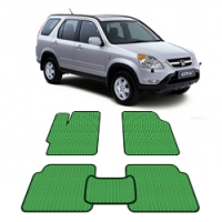 Автоковрики EVA  для Honda CR-V II 2002 - 2006 года выпуска праворульная