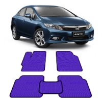 Автоковрики EVA  для Honda Civic IX 2012 - 2015 г.в седан