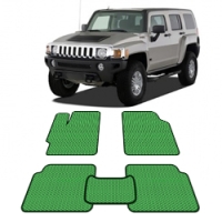Автоковрики EVA  для Hummer H3 2005 - 2010 года выпуска