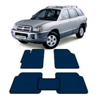 Автоковрики EVA  для Hyundai Santa Fe I 2000 - 2012 года выпуска