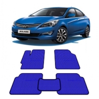Автоковрики EVA  для Hyundai Solaris 2014 седан