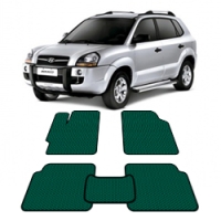 Автоковрики EVA  для Hyundai Tucson 1 2004 - 2010 года выпуска