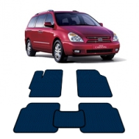 Автоковрики EVA  для Kia Carnival II 2006 - 2014 года выпуска
