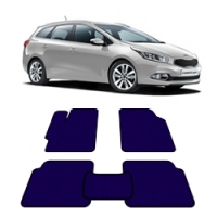 Автоковрики EVA  для Kia Ceed I 2006 - 2012 года выпуска Универсал