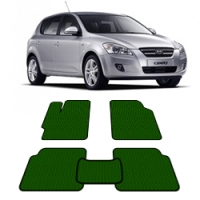 Автоковрики EVA  для Kia Ceed I 2006 - 2012 года выпуска Хэтчбек