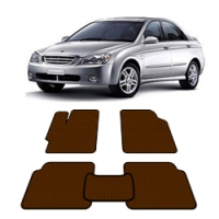 Автоковрики EVA  для Kia Cerato I 2004 - 2009 года выпуска