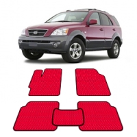 Автоковрики EVA  для Kia Sorento I 2002 - 2009 года выпуска