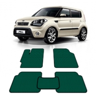 Автоковрики EVA  для Kia Soul II с 2014 года выпуска