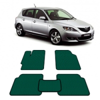 Автоковрики EVA  для Mazda 3 (BK) 2003 - 2009 года выпуска Хэтчбек