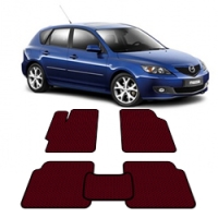 Автоковрики EVA  для Mazda 3 2009 - 2013 года выпуска Хэтчбек