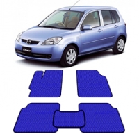 Автоковрики EVA  для Mazda  Demio II (DY) 2002- 2007 года выпуска Правый руль