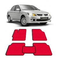 Автоковрики EVA  для Mitsubishi Lancer IX 2000 - 2010 года выпуска Седан