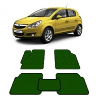 Автоковрики EVA  для Opel Vectra D с 2006 года выпуска