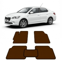 Автоковрики EVA  для Peugeot 301 седан 2013-2015