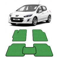 Автоковрики EVA  для Peugeot 308 хетчбек 2008