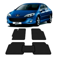 Автоковрики EVA  для Peugeot 407 1 поколение