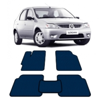 Автоковрики EVA  для Renault  Logan 1 седан 2004
