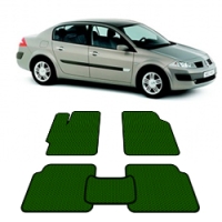 Автоковрики EVA  для Renault Megane II 2003 - 2006 года выпуска