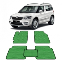 Автоковрики EVA  для Skoda Yeti кроссовер 2009