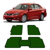 Автоковрики EVA  для Subaru Impreza III c 2007 года выпуска