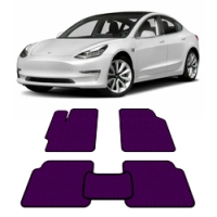 Автоковрики EVA  для Tesla  Model 3