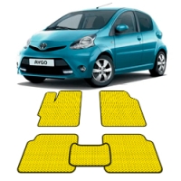 Автоковрики EVA  для Toyota  Aygo 1 2009-2014