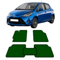 Автоковрики EVA  для Toyota Yaris 2 2005-2012