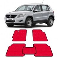 Автоковрики EVA  для Volkswagen Tiguan 1 2007 - 2018 года выпуска