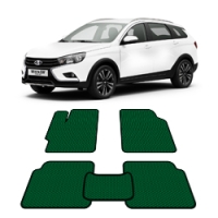 Автоковрики EVA  для Lada Vesta SW (Cross)