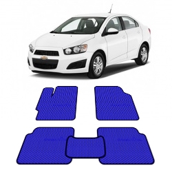 Автоковрики EVA  для CHEVROLET Aveo (Т300) от 2012 года выпуска