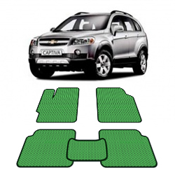 Автоковрики EVA  для CHEVROLET Captiva 2006 — 2011 года выпуска