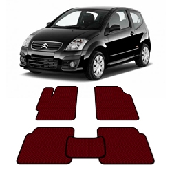 Автоковрики EVA  для CITROEN C2 1 2003-2009