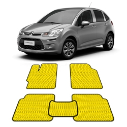 Автоковрики EVA  для CITROEN C3 2 2009-2016