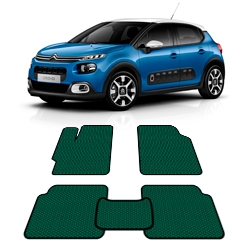 Автоковрики EVA  для CITROEN C3 от 2016г