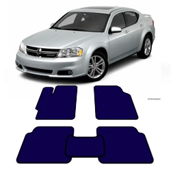 Автоковрики EVA  для Dodge Avenger 2007 – 2020 года выпуска