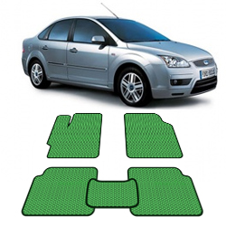 Автоковрики EVA  для Ford Focus II 2005 — 2010 г.в  седан