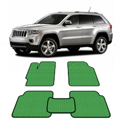 Автоковрики EVA  для Jeep Grand Cherokee (Wk2) от 2010 года выпуска