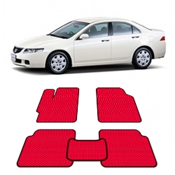 Автоковрики EVA  для Honda Accord VII 2003 - 2008 года выпуска праворульная
