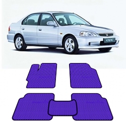 Автоковрики EVA  для Honda Civic VI 1995 - 2000 года выпуска седан