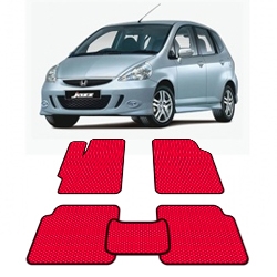 Автоковрики EVA  для Honda Jazz 2001 - 2008 года выпуска