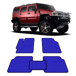 Автоковрики EVA  для Hummer H2 2002 - 2009 года выпуска
