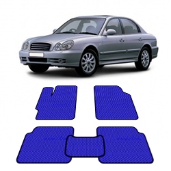 Автоковрики EVA  для Hyundai Sonata IV 2001 - 2005 года выпуска