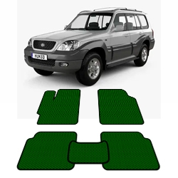 Автоковрики EVA  для Hyundai Terracan