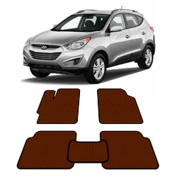 Автоковрики EVA  для Hyundai Tucson 2 2009 - 2015 года выпуска