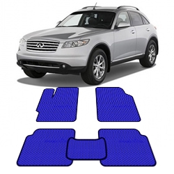 Автоковрики EVA  для Infiniti FX I 2003 - 2009 года выпуска