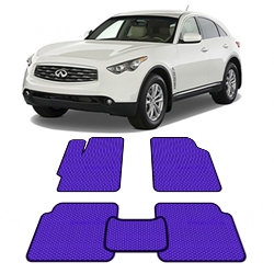 Автоковрики EVA  для Infiniti FX II от 2009 года выпуска
