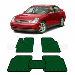 Автоковрики EVA  для Infiniti G 3 2002-2007 года выпуска