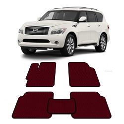 Автоковрики EVA  для Infiniti QX56 от 2014 года выпуска